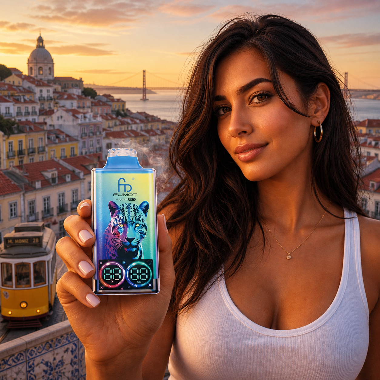 Fumot Leopard Pro em Lisboa - vape descartável e cigarro eletronico para adultos
